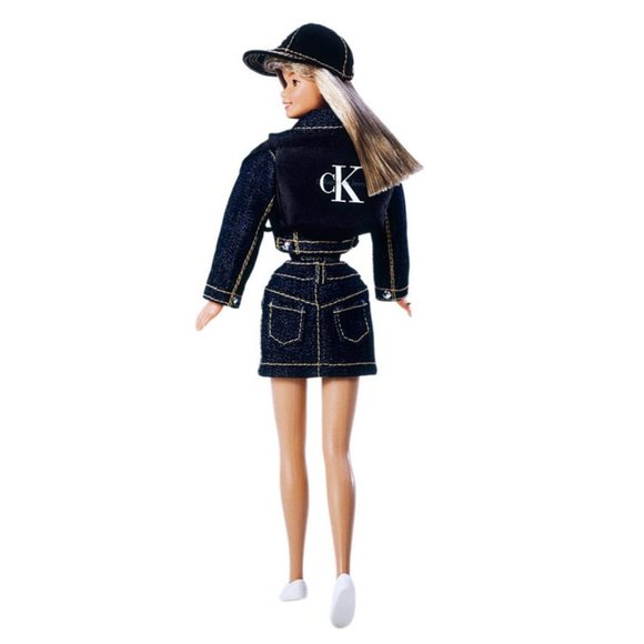 Barbie Calvin Klein Jeans Limited Edition from Bloomingdale’s In Box - Picture 2 of 2